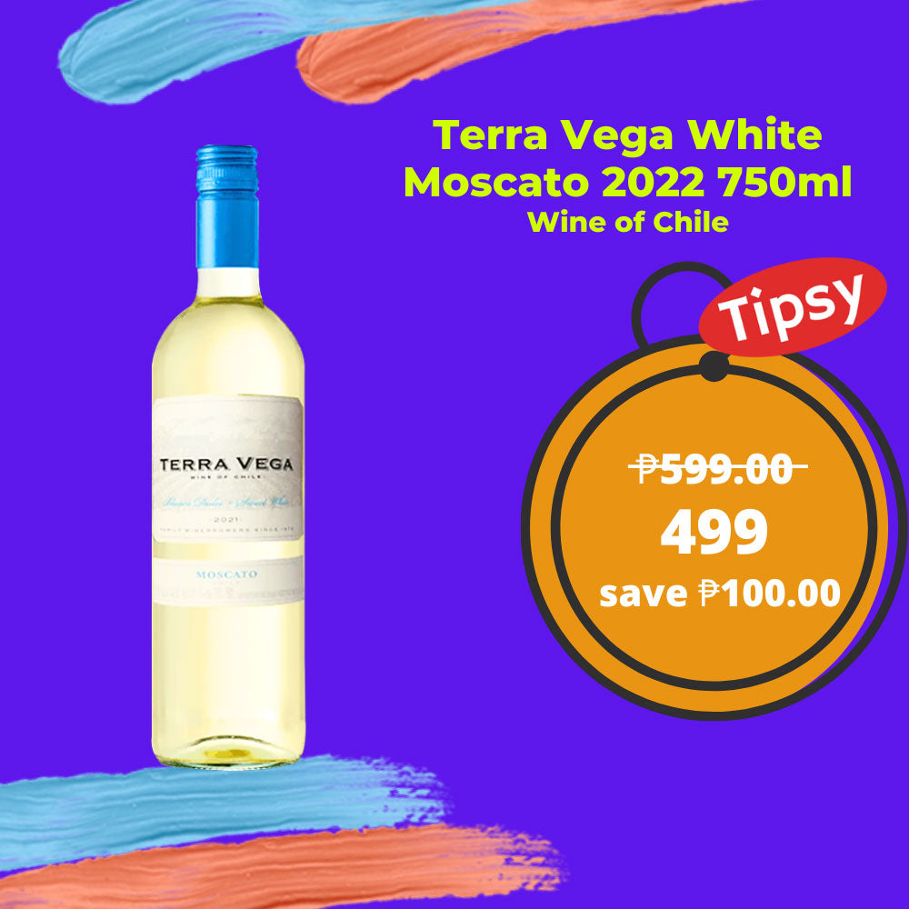 Terra Vega White Moscato 2022 750ml Wine of Chile