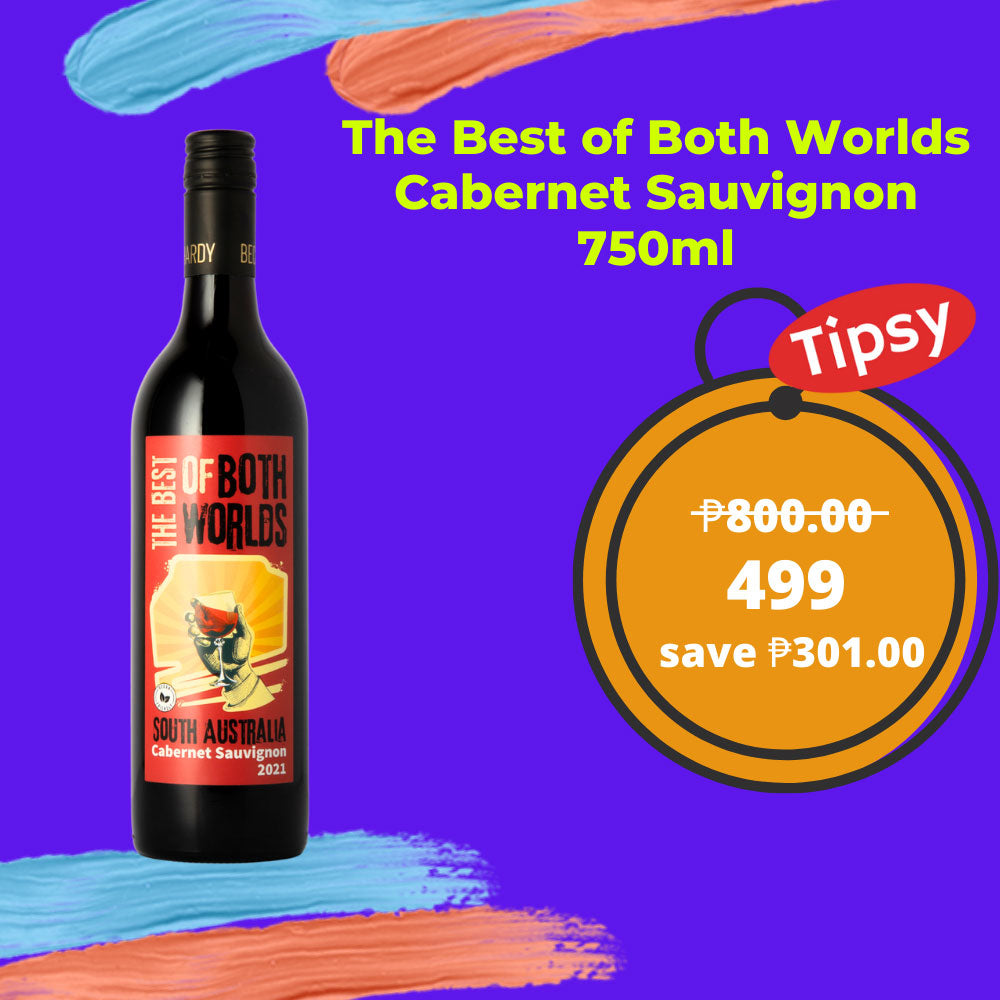 Buy The Best of Both Worlds Cabernet Sauvignon 750ml Wine at a Very Affordable Price in the Philippines