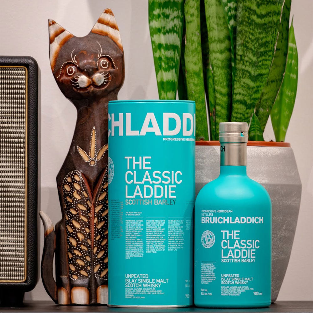 The Classic Laddie is made using unpeated Scottish-grown barley.