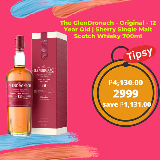 Buy Glendronach 12 Year Old 700ml Single Malt Whisky at a Very Affordable Price in the Philippines