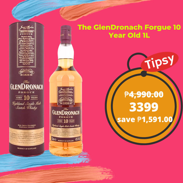 Buy The GlenDronach Forgue 10 Year Old 1L  Single Malt Whisky at a Very Affordable Price in the Philippines