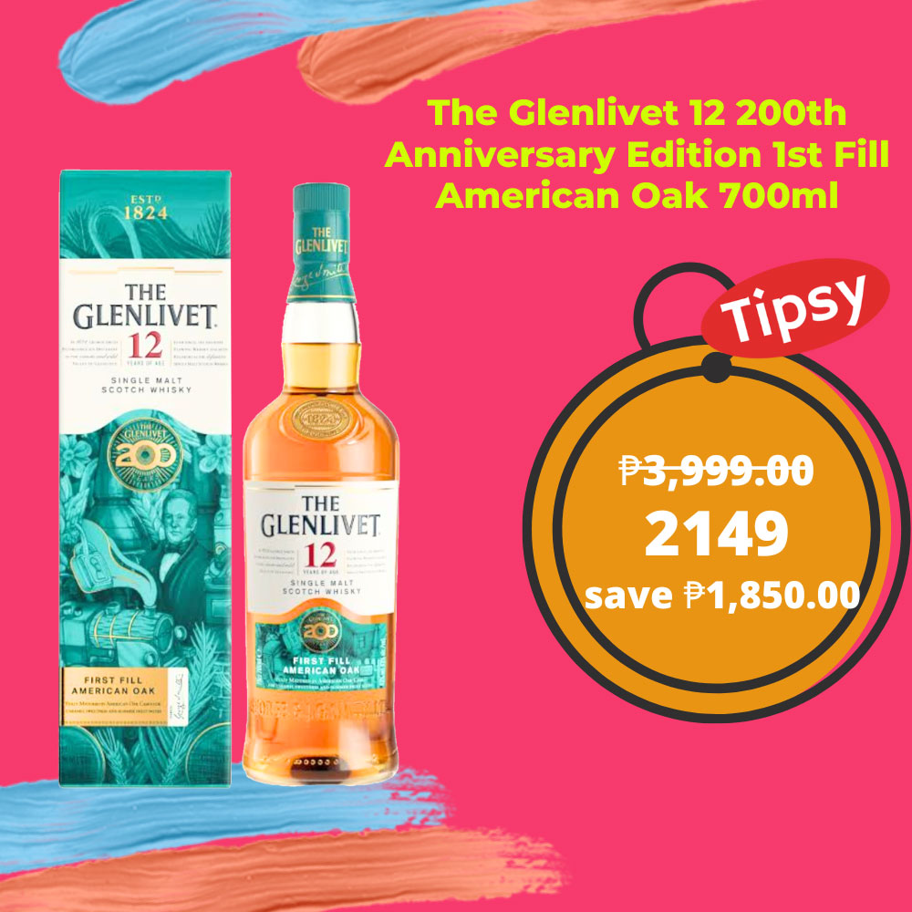 The Glenlivet 12 200th Anniversary Edition 1st Fill American Oak 700ml Price Philippines