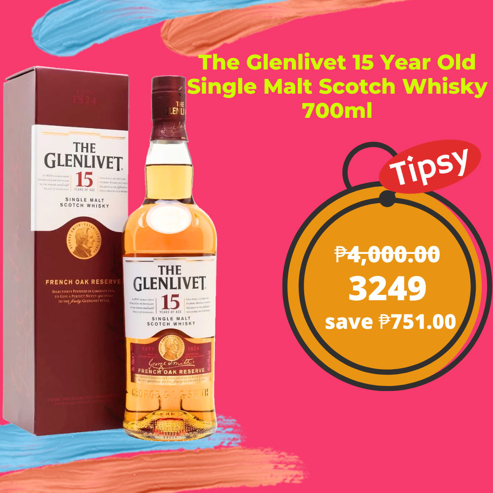 The Glenlivet 15 Year Old Single Malt Scotch Whisky 700ml Price Philippines