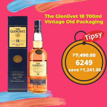 Glenlivet 18 700ml Old Packaging Price Philippines