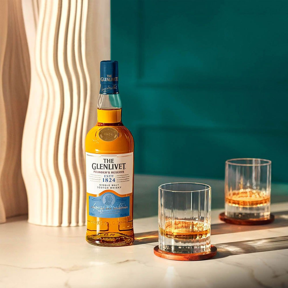 The Glenlivet Founder’s Reserve is a tribute to our visionary founder, George Smith