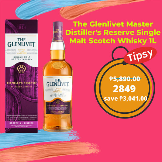Buy The Glenlivet Master Distiller's Reserve Single Malt Scotch Whisky 1L at a Very Affordable Price in the Philippines