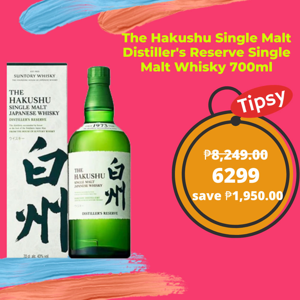 The Hakushu Single Malt Distiller's Reserve Single Malt Whisky 700ml Price PH