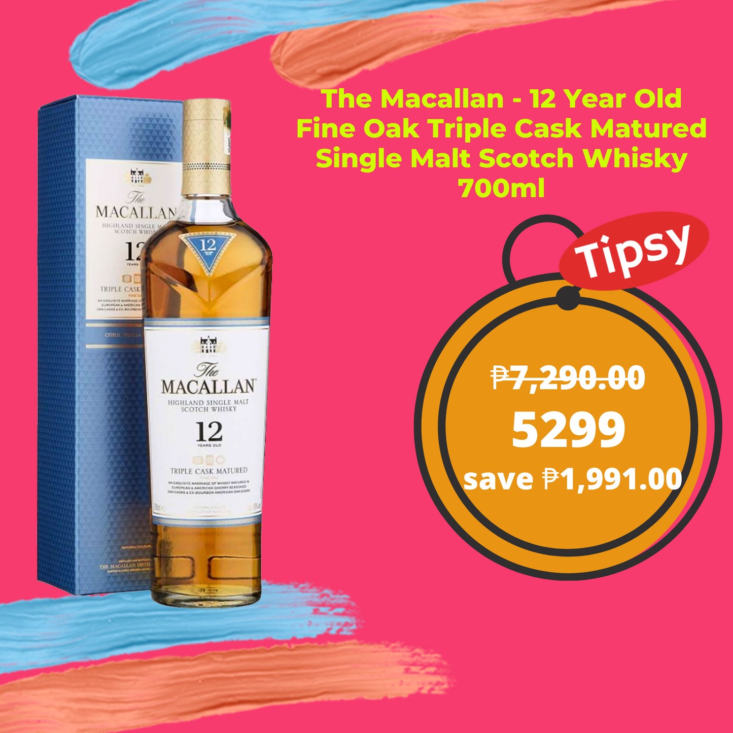 Macallan 12 Triple Cask 700ml Super Sale Price Philippines