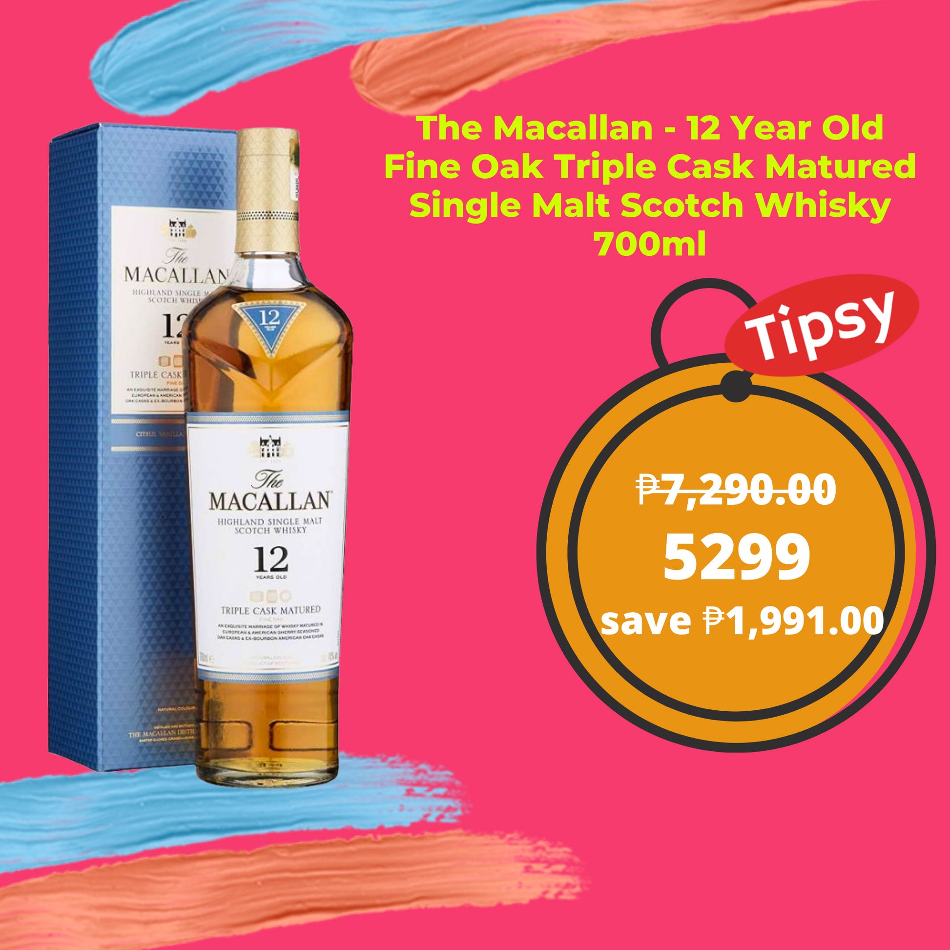 Macallan 12 Triple Cask 700ml Super Sale Price Philippines