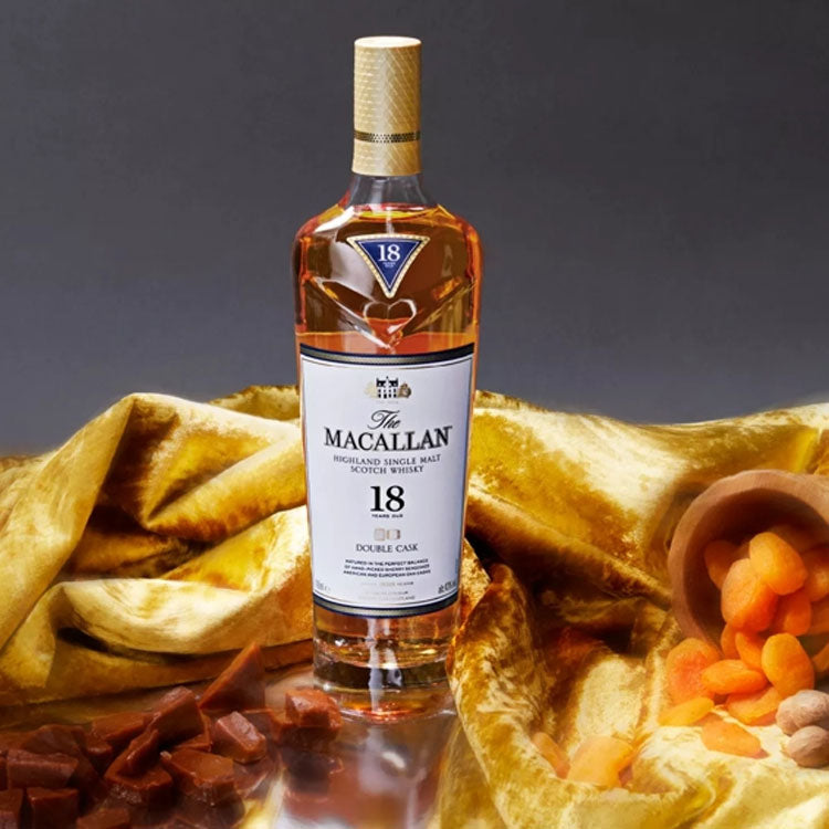 The Macallan 18 Year Old Double Cask Single Malt 700ml (43% ABV)
