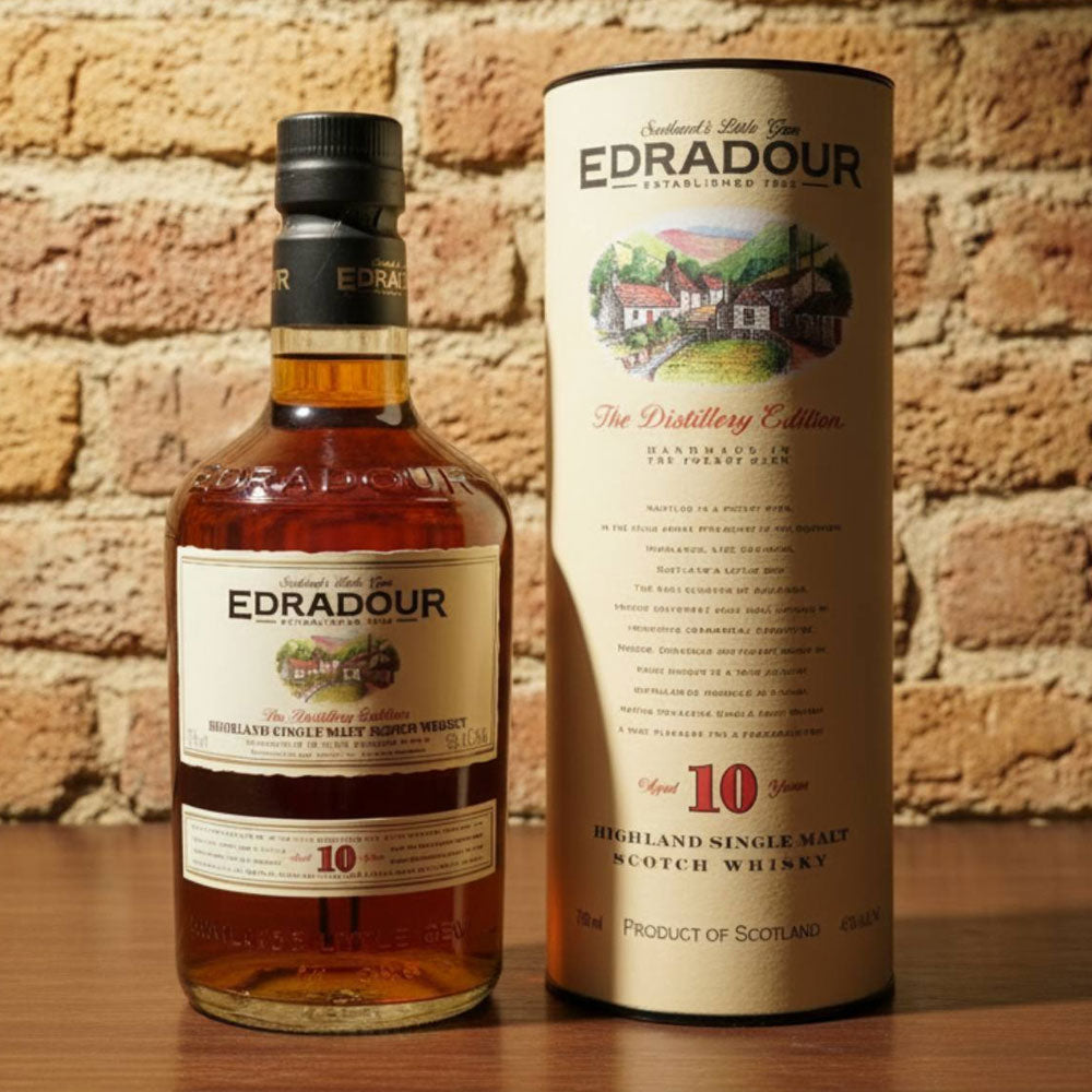 This Scotch Whisky is handmade with rich, fruit cake flavours and a sweetness that emerges from the combination of Sherry wood and the small Stills of our old farm distillery.