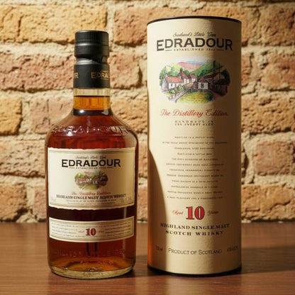 This Scotch Whisky is handmade with rich, fruit cake flavours and a sweetness that emerges from the combination of Sherry wood and the small Stills of our old farm distillery.