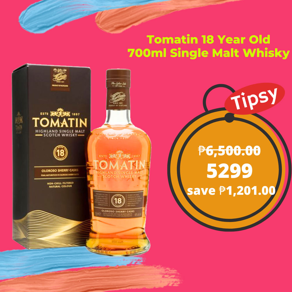 Tomatin 18 Year Old 700ml Single Malt Whisky Price Philippines