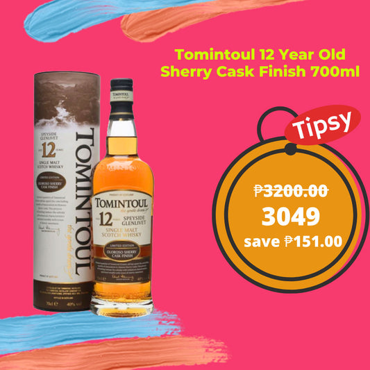 Tomintoul 12 Year Old Sherry Cask Finish 700ml Price Philippines