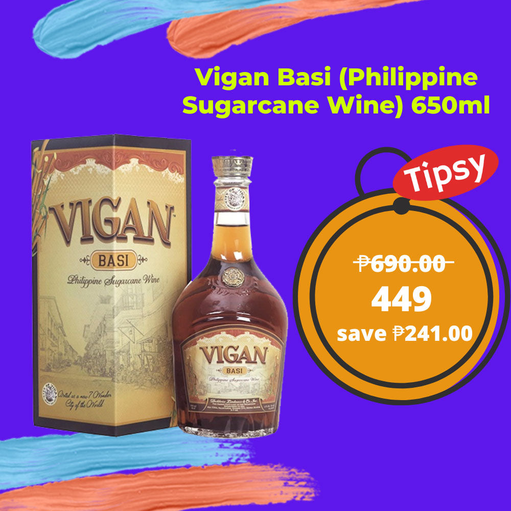 Vigan Basi (Philippine Sugarcane Wine) 650ml Price Philippines