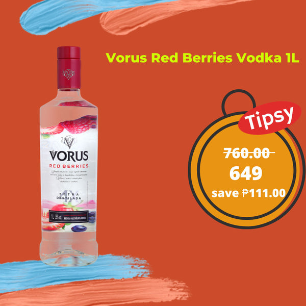 Vorus Red Berries Vodka 1L Price Philippines