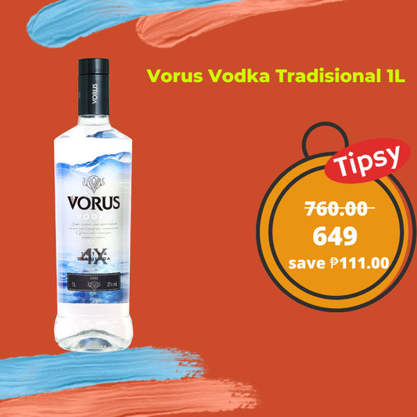 Vorus Vodka Tradisional 1L Price Philippines