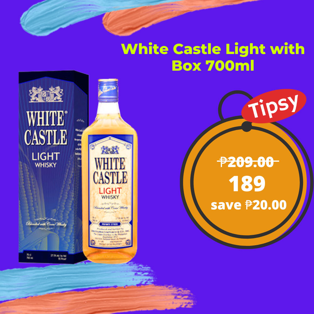 White Castle Light with Box 700ml Price PH