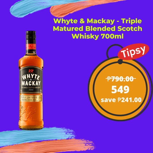 Buy Whyte & Mackay Blended Scotch Whisky 700ml at a Very Affordable Price in the Philippines
