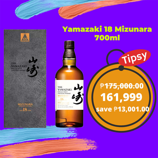 Buy Yamazaki 18 Mizunara Whisky 700ml at a Very Affordable Price in the Philippines