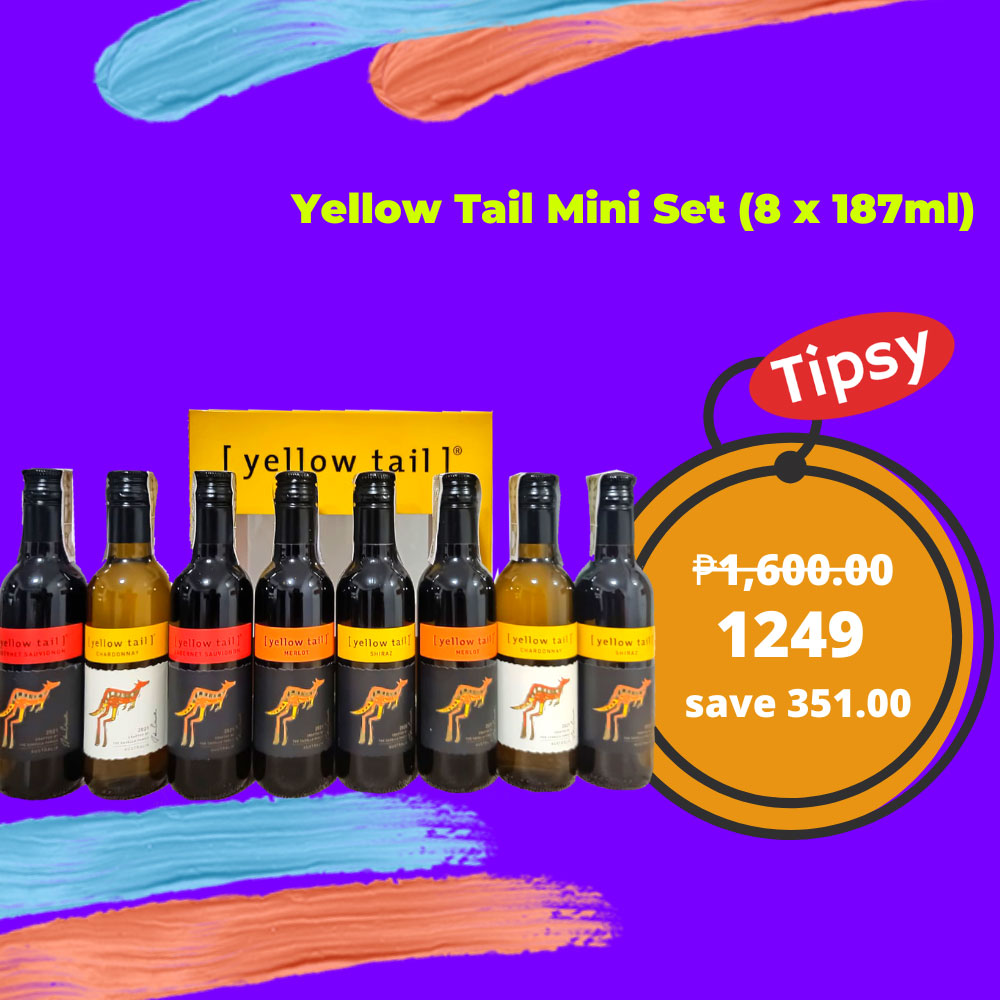 Yellow Tail Mini Set (8 x 187ml) Price Philippines