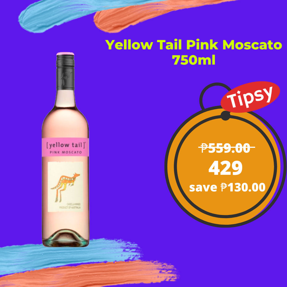 Buy Yellow Tail Pink Moscato WIne 750ml at a Very Affordable Price in the Philippines