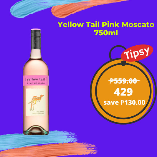 Buy Yellow Tail Pink Moscato WIne 750ml at a Very Affordable Price in the Philippines