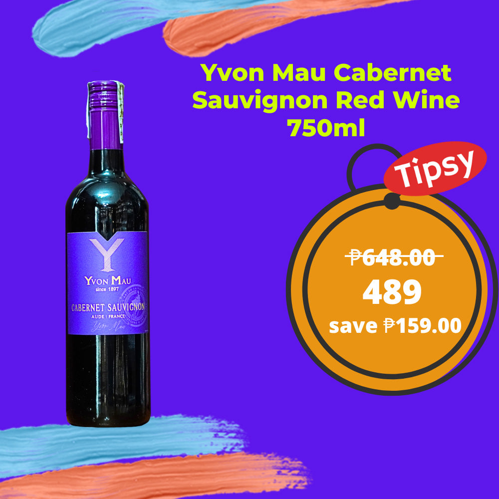 Buy Yvon Mau Cabernet Sauvignon Red Wine 750ml at a Very Affordable Price in the Philippines