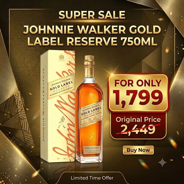 Johnnie Walker Gold Label Blended Scotch Whisky 750ml Price Philippines