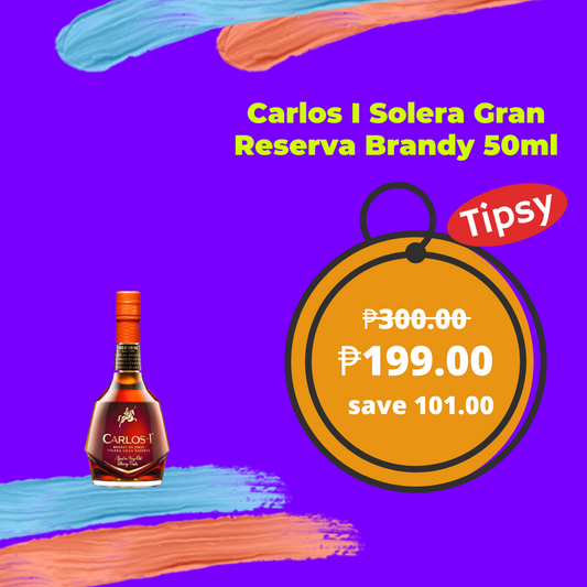 Carlos I Solera Gran Reserva Brandy 50ml