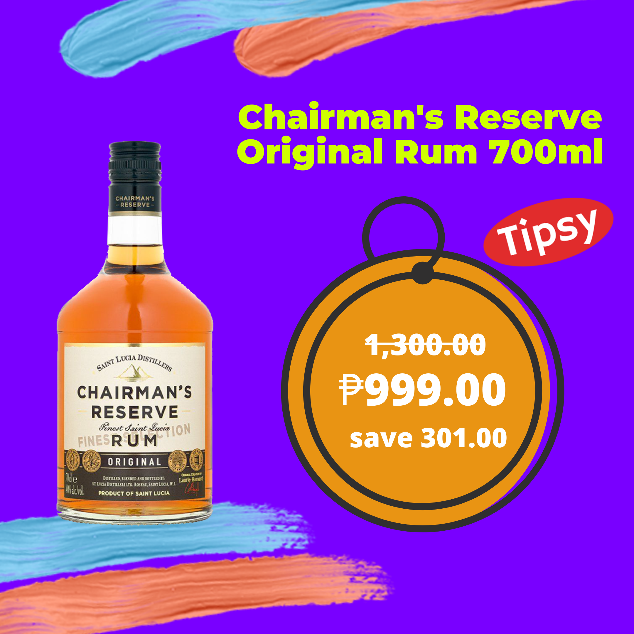 Chairman's Reserve Original Rum 700ml