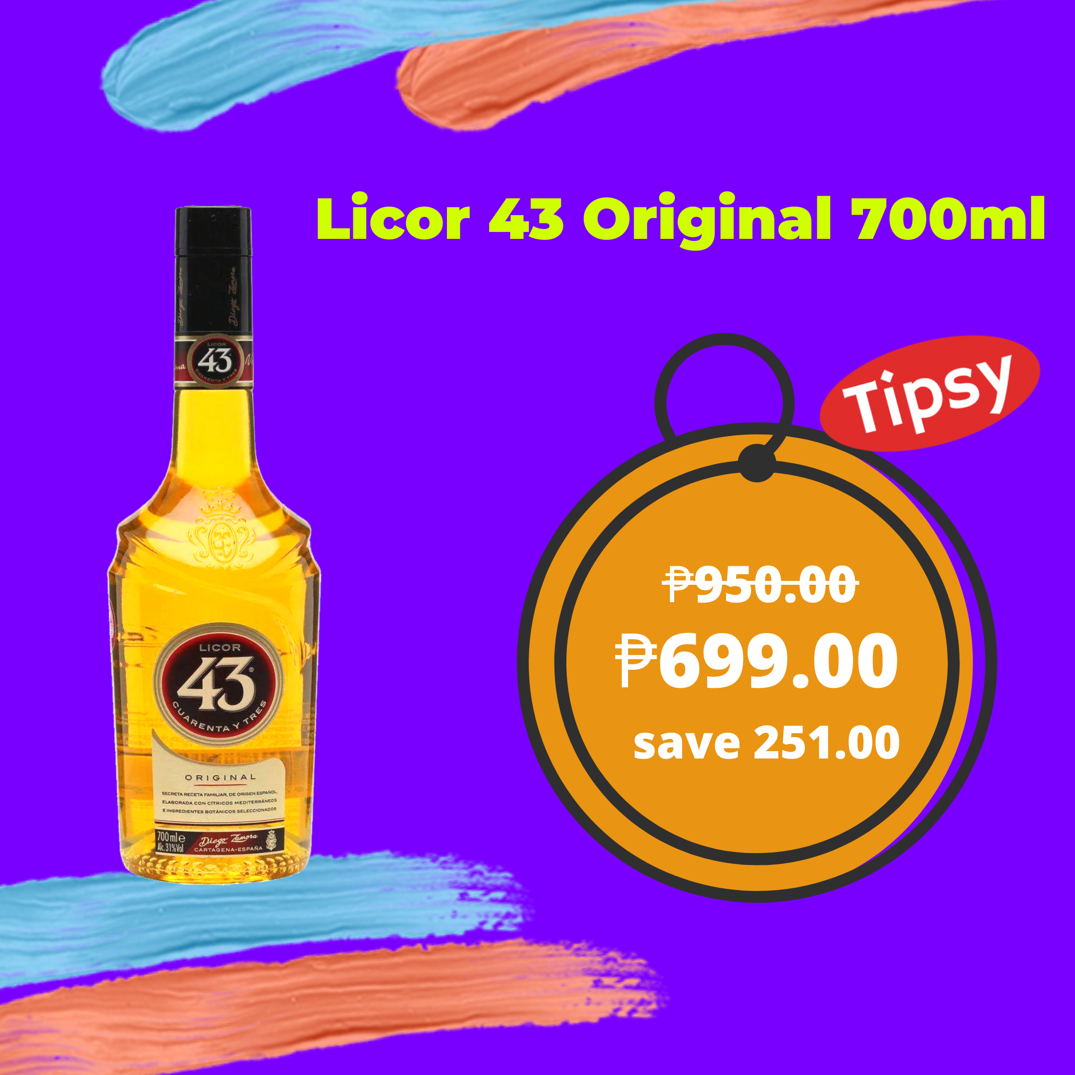 Licor 43 Original 700ml