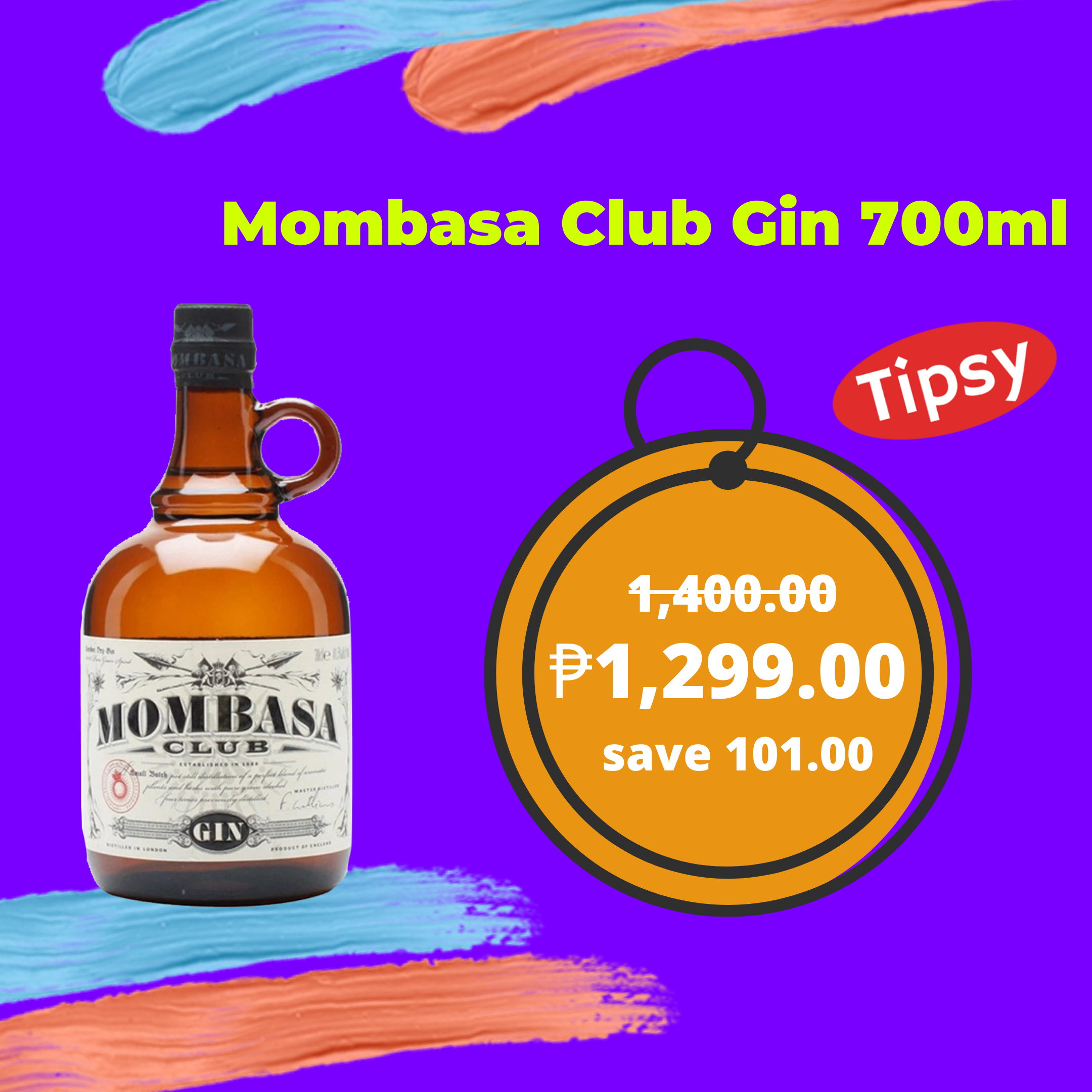 Mombasa Club Gin 700ml